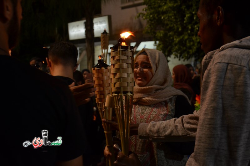  فيديو: مشاركة واسعة في مسيرة المشاعل التقليدية لنشطاء الصم بمناسبة الذكرى ال 63 للمجزرة والرئيس عادل يؤكد  مسيرة المشاعل رسالة وفاء للشهداء .. حقيقية صادقة 